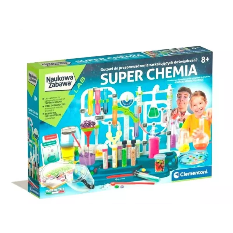 Clementoni Mokslinė pramoga. Super chemija 50805