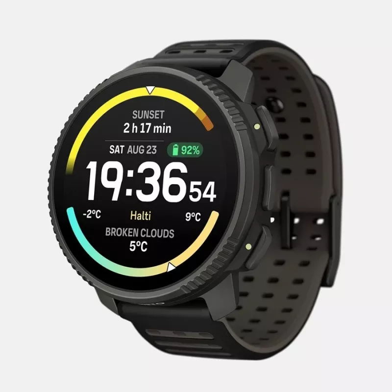 Suunto Vertical 2 Titanium Juoda sportinis laikrodis