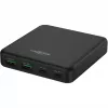 USB įkroviklis stalinis įkroviklis DC465PD (juodas, 65 W, PD, Quick Charge 3.0)