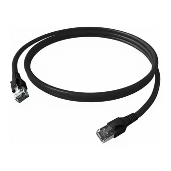 ZVK EasyLan CP1KSBSBS0020 FlexBoot Cat.6 komutacinis kabelis ekranuotas juodas 2,0 m (CP1KSBSBS0020)