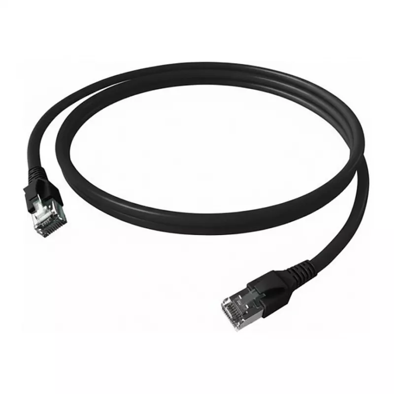 ZVK EasyLan CP1KSBSBS0020 FlexBoot Cat.6 komutacinis kabelis ekranuotas juodas 2,0 m (CP1KSBSBS0020)