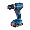Bosch GSB 18V-45 Professional - Rotary Hammer/Driver - Cordless - 2 Speeds - Chuck Key 13 mm - 45 N·m - 2 Batteries - 18 V (06019K3303)