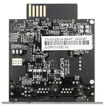 SNMP tinklo valdymo modulis QOLTEC 50398, skirtas UPS stebėjimui ir valdymui