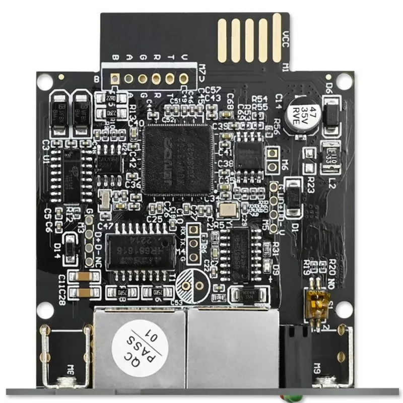 SNMP tinklo valdymo modulis QOLTEC 50398, skirtas UPS stebėjimui ir valdymui