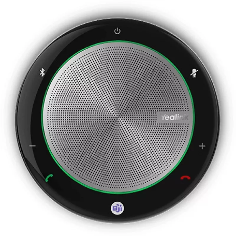 Garsiakalbis Yealink CP 900 Universal USB Bluetooth Juoda Sidabrinė