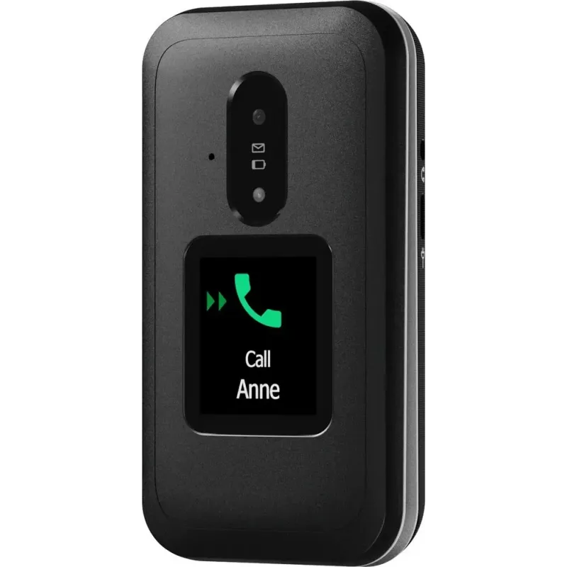 Funkcinis telefonas Doro Leva E30 2,8 colio 1150 mAh juodas baltas