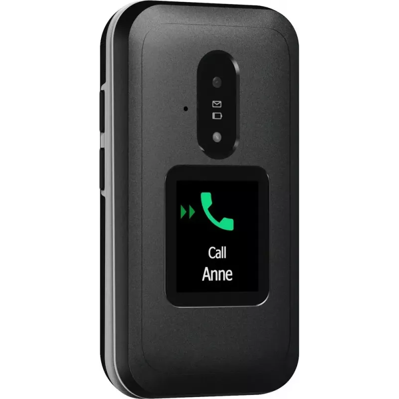 Funkcinis telefonas Doro Leva E30 2,8 colio 1150 mAh juodas baltas