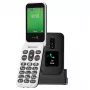 Funkcinis telefonas Doro Leva E30 2,8 colio 1150 mAh juodas baltas