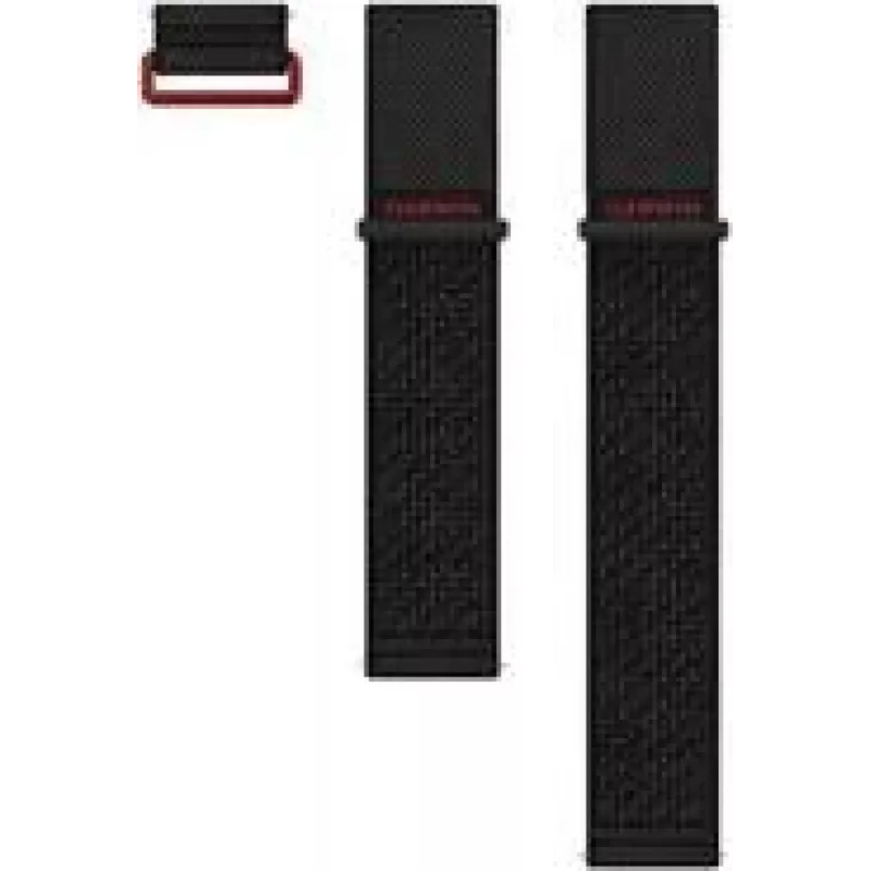 Laikrodžio dirželis GARMIN Venu X1 Quick Release 24 mm, juodas, suderinamas su Venu X1