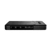 Plus Hub VESA Box Juoda Docking station USB-C HDMI 10Mb LAN
