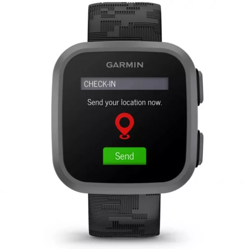 Garmin Bounce 3,3 cm (1,3) LCD skaitmeninis 240 x 240 pikselių jutiklinis ekranas 4G juoda WLAN GPS (010-02448-20)