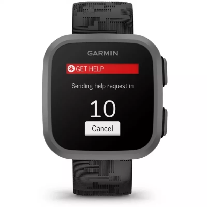 Garmin Bounce 3,3 cm (1,3) LCD skaitmeninis 240 x 240 pikselių jutiklinis ekranas 4G juoda WLAN GPS (010-02448-20)