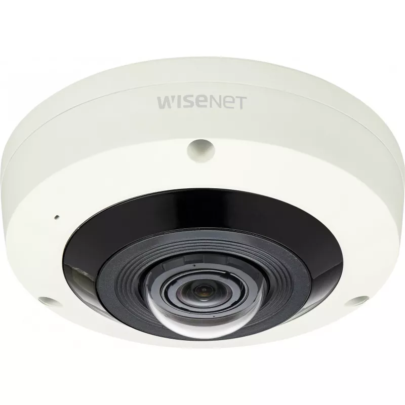 Dome IP security camera Hanwha XNF-8010RVM 2048x2048 Indoor Outdoor