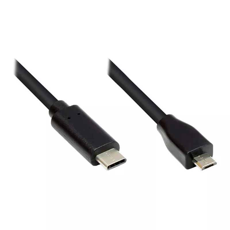 Good Connections GC-M0124 - 3 m - USB Type-C - Micro USB Type-B - Vyr. - Vyr. - 480 MB/s