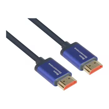 Good Connections 4521-SF005B - 0,5 m - HDMI Type A (Standard) - HDMI Type A (Standard) - 48 Gbit/s - Audio Return Channel (ARC) - mėlynas