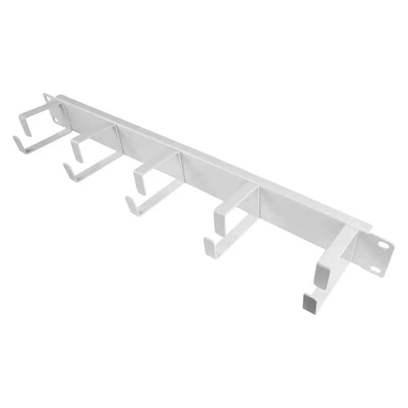 GC N0156 - 48,30cm (19) Kabelių valdymo skydelis, 5 laikikliai, 1 HE, baltas (GC-N0156)