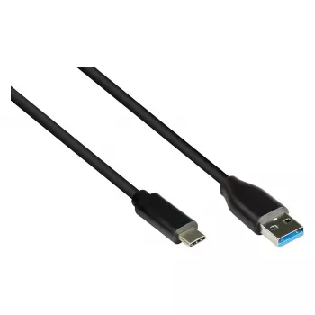 Good Connections 2831-AC010S - 1 m - USB A - USB C - USB 3.2 Gen 2 (3.1 Gen 2) - 10000 Mbit/s - juoda