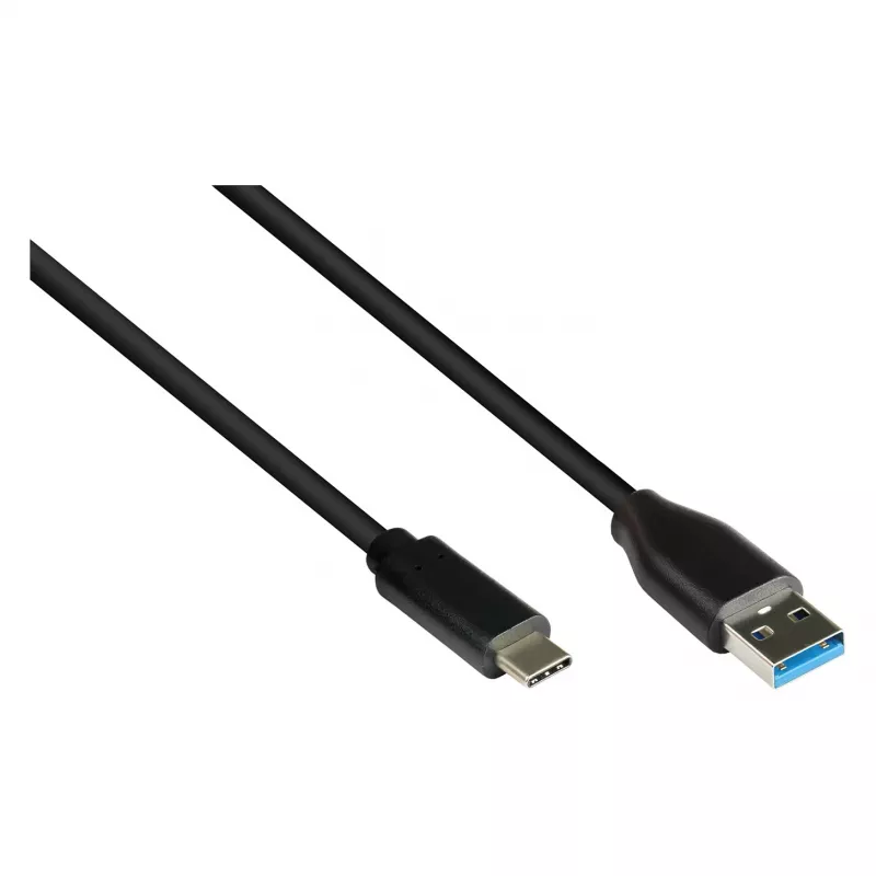 Good Connections 2831-AC010S - 1 m - USB A - USB C - USB 3.2 Gen 2 (3.1 Gen 2) - 10000 Mbit/s - juoda