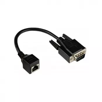 Good Connections GC 4945-MF - adapterio kabelis RJ45 lizdas > D-Sub 9 kontaktų kištukas juodas 0,1 - Tinklas - 0,1 m