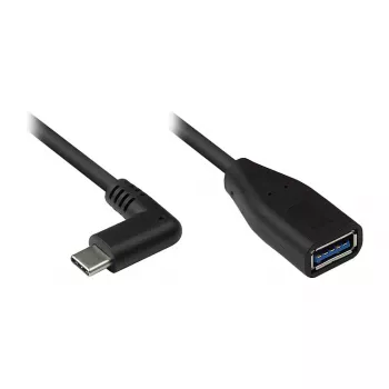 Goodconnections 2811-OTGW USB kabelis, juodas