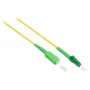 Alcasa LW-S902LASA šviesolaidinis kabelis 2 m LC/APC SC/APC FTTH G.652D geltonas (LW-S902LASA)