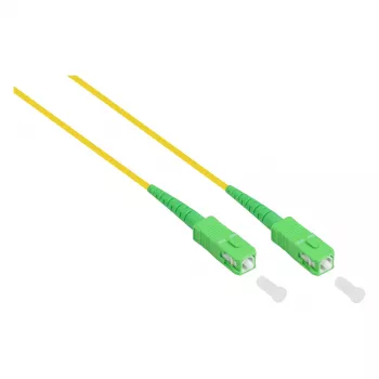 Alcasa LW-S905LASA šviesolaidinis kabelis 5 m LC/APC SC/APC FTTH G.652D geltonas (LW-S905LASA)