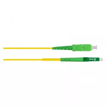 Skaidulinis komutacinis kabelis, simpleksinis OS2 (vienmodis, 9/125) LC (APC) / SC (APC), LSZH, 10 m, Good Connections (LW-S910LASA)