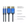Alcasa SmartFLEX laidas - 5 m - DisplayPort - DisplayPort - Kištukas - Kištukas - 7680 x 4320 pikselių (4814-SF050B)