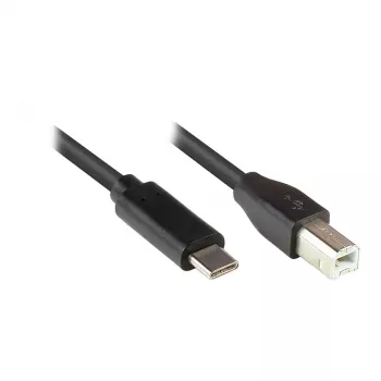 Good Connections 2510-CB005 - 0,5 m - USB C - USB B - USB 2.0 - 480 Mbit/s - juoda