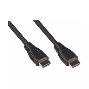 Good Connections jungiamasis laidas HDMI 2.0b 4K UHD a60Hz 18 Gbit/s paauksuotais kontaktais juodas - Skaitmeninis/Ekranas/Vaizdas
