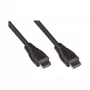 Good Connections jungiamasis laidas HDMI 2.0b 4K UHD a60Hz 18 Gbit/s paauksuotais kontaktais juodas - Skaitmeninis/Ekranas/Vaizdas