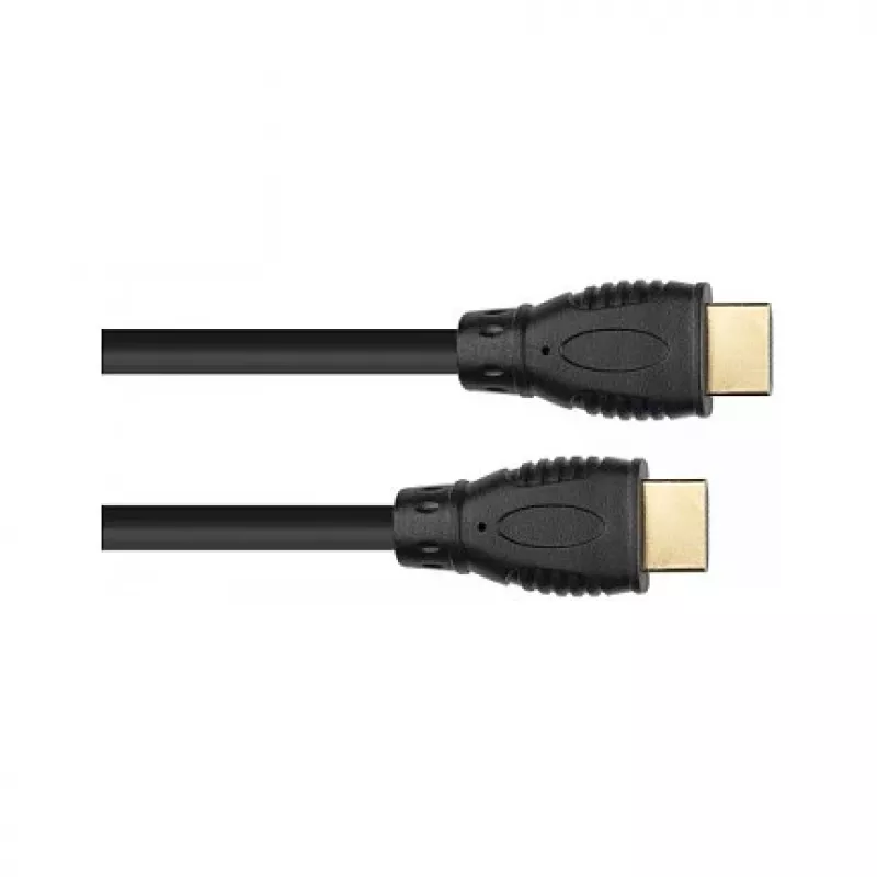 Good Connections jungiamasis laidas HDMI 2.0b 4K UHD a60Hz 18 Gbit/s paauksuotais kontaktais juodas - Skaitmeninis/Ekranas/Vaizdas