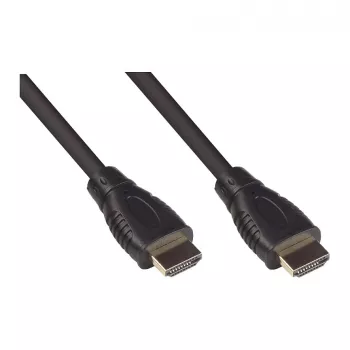 HDMI 2.0b jungiamasis laidas, 4K / UHD @60Hz, 18 Gbit/s, auksuoti kontaktai, juodas, 3 m, Good Connecti (4520-030)