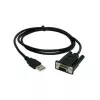 USB - RS-232 kabelis EXSYS EX-1301-2F 1,8 m juodas