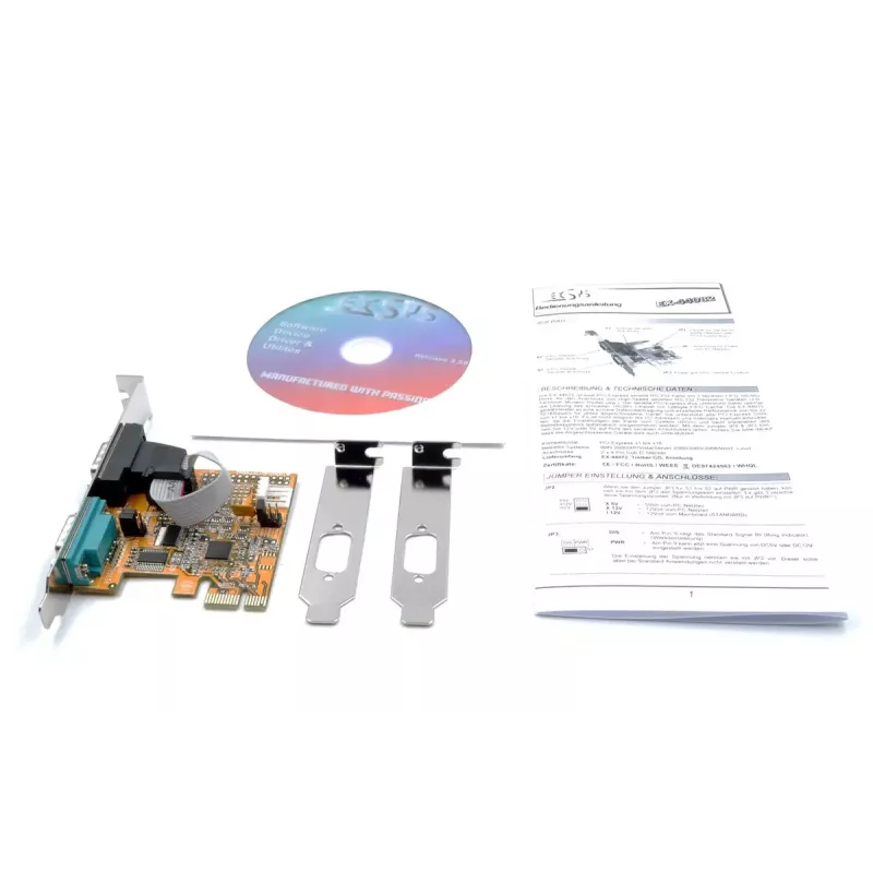 Sąsajos plokštė vidinė RS-232 EXSYS EX-44082