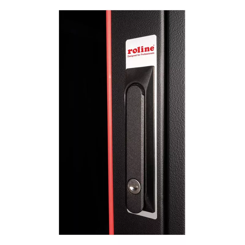 ROLINE Pro – Spintelė Tinklo spinta – su stiklinėmis durelėmis 600 x 600 mm (P x G)