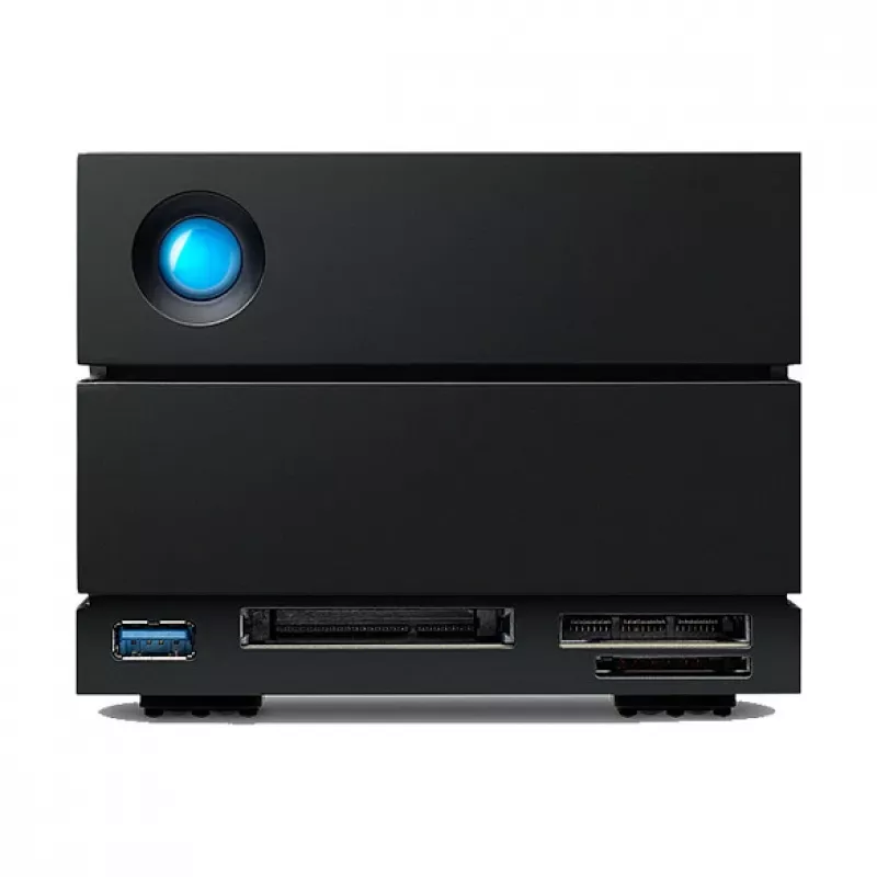 LaCie 2big Dock v2 60 TB stacionarus diskų masyvas, 2 vietų HDD saugykla
