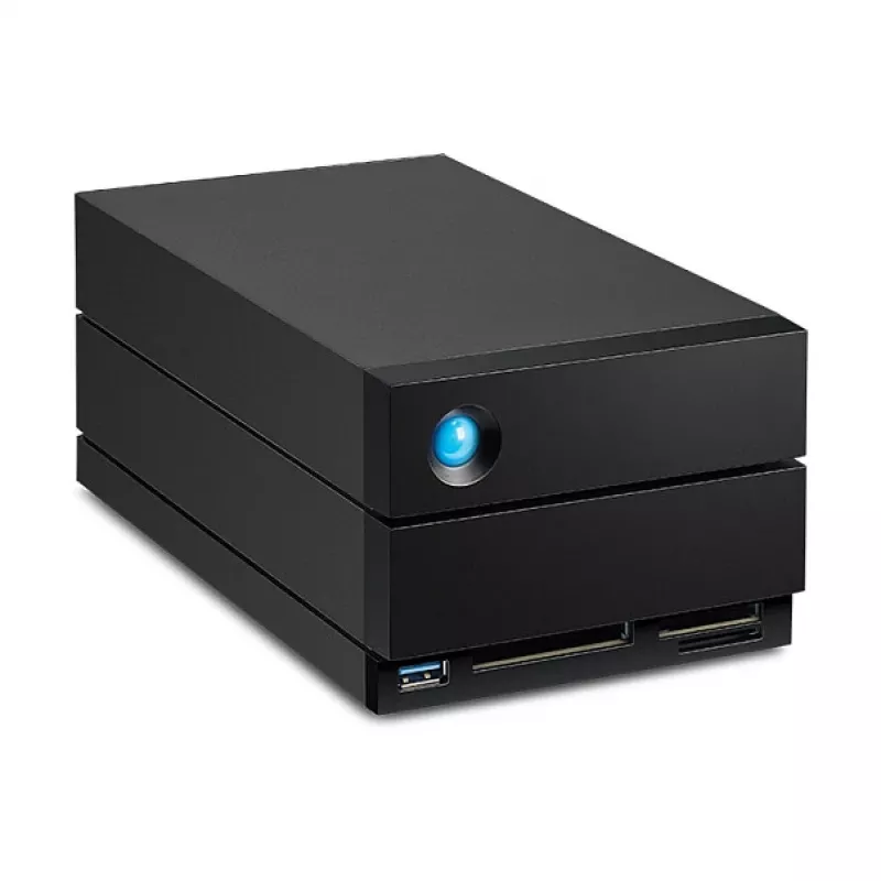 LaCie 2big Dock v2 60 TB stacionarus diskų masyvas, 2 vietų HDD saugykla