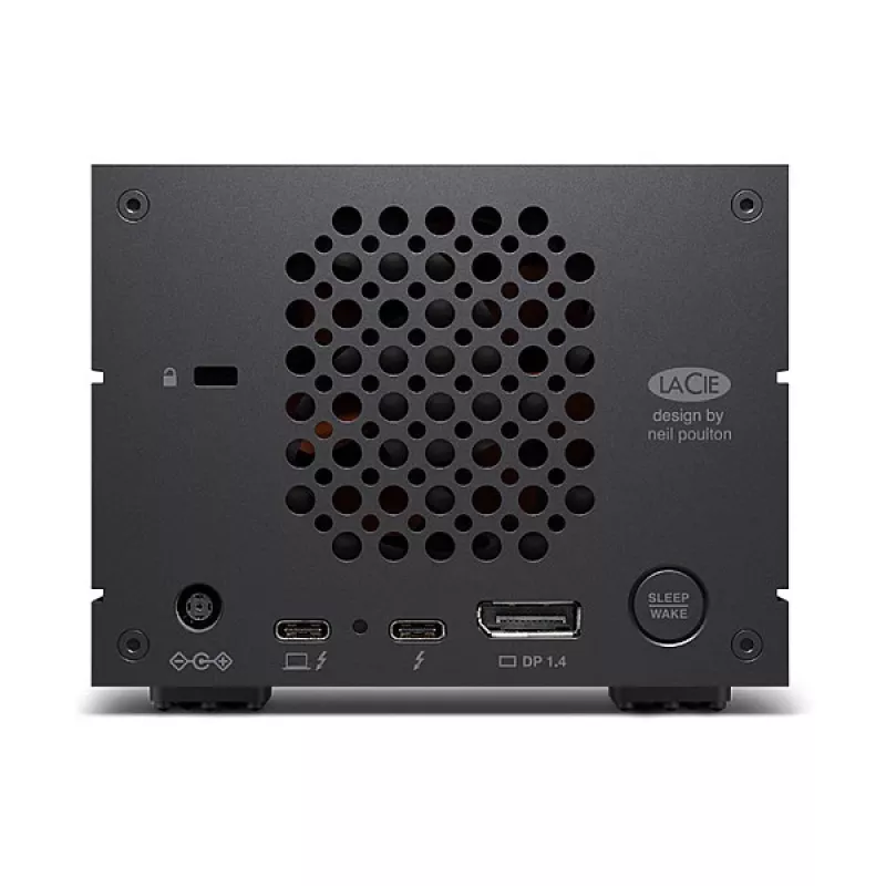 LaCie 2big Dock v2 60 TB stacionarus diskų masyvas, 2 vietų HDD saugykla