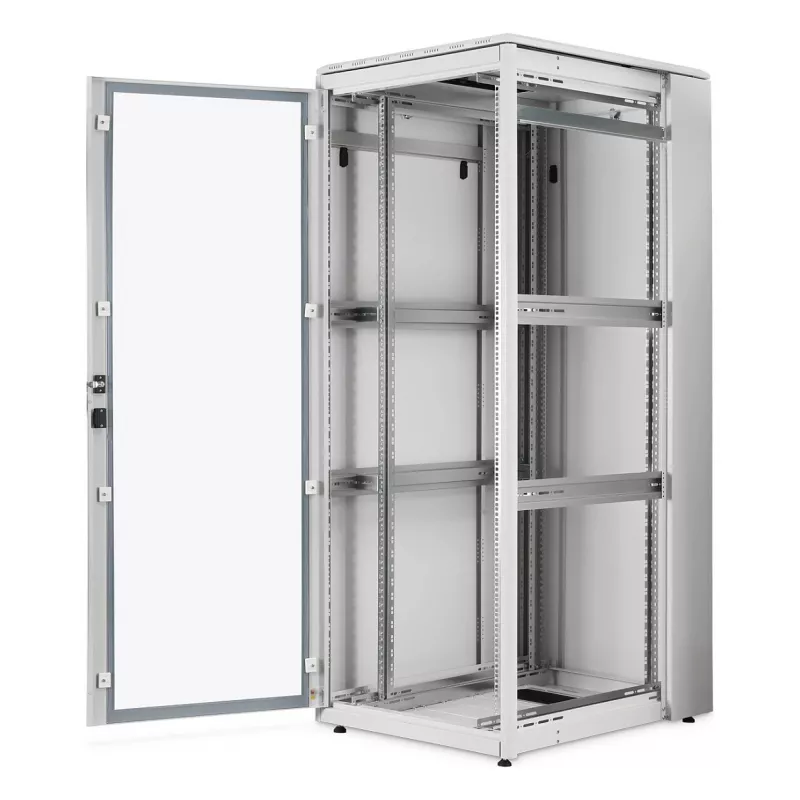 Tinklo spinta DIGITUS Unique Light serijos laisvai stovintis stovas 42U 800x1000 mm, 800 kg, IP20, pilka