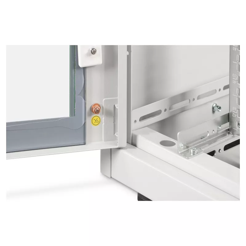 Tinklo spinta DIGITUS Unique Light serijos laisvai stovintis stovas 42U 800x1000 mm, 800 kg, IP20, pilka