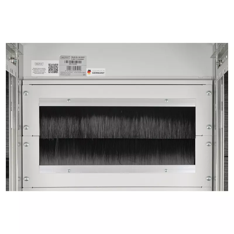 Tinklo spinta DIGITUS Unique Light serijos laisvai stovintis stovas 42U 800x1000 mm, 800 kg, IP20, pilka