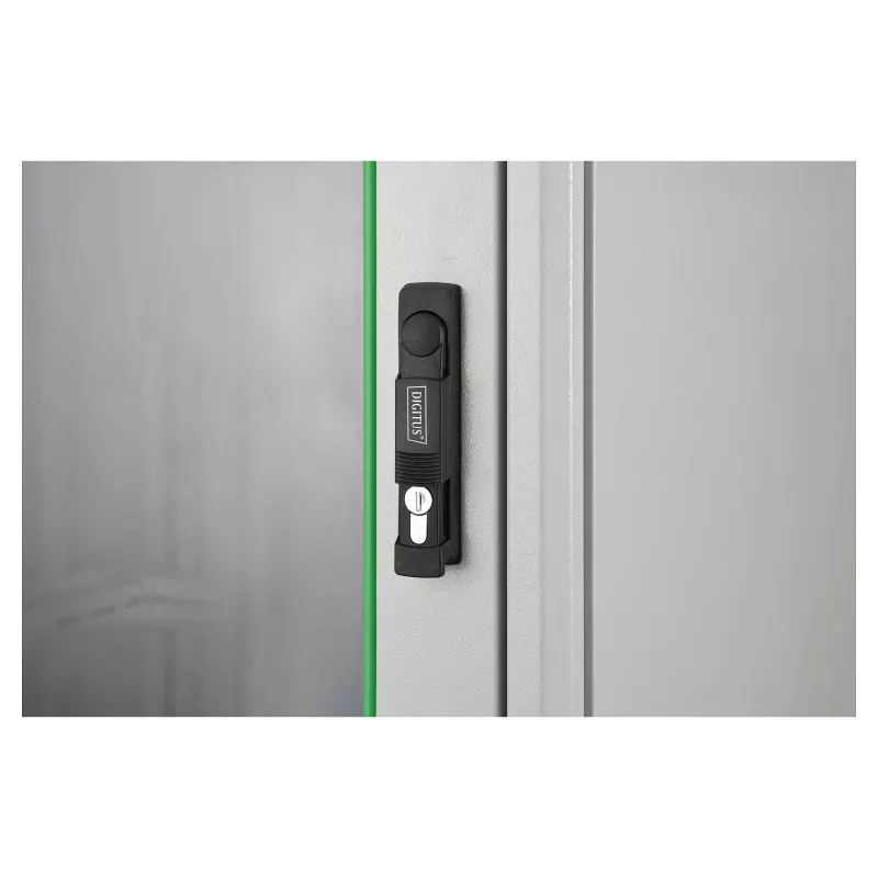 Tinklo spinta DIGITUS Unique Light serijos laisvai stovintis stovas 42U 800x1000 mm, 800 kg, IP20, pilka