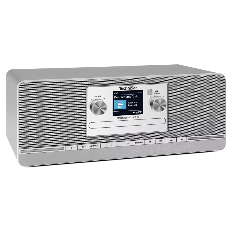 TechniSat DIGITRADIO 372 CD BT virtuvės analoginis ir skaitmeninis antracitas, sidabrinis