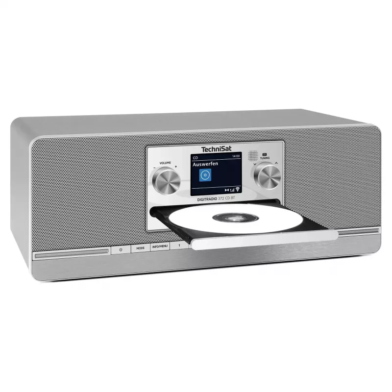 TechniSat DIGITRADIO 372 CD BT virtuvės analoginis ir skaitmeninis antracitas, sidabrinis