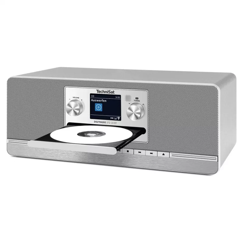TechniSat DIGITRADIO 372 CD BT virtuvės analoginis ir skaitmeninis antracitas, sidabrinis