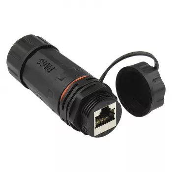 Good Connections jungties kištukas Outdoor IP68 Cat. 6a RJ45 pilnai ekranuotas juodas Good - Tinklas