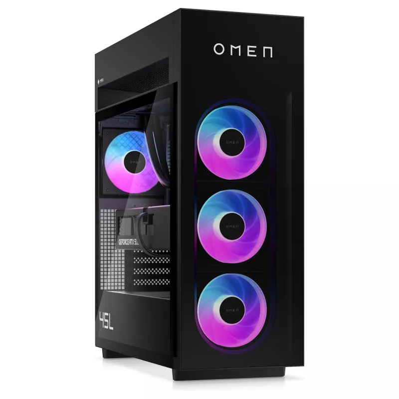 HP OMEN Desktop PC GT23-0190ng AMD Ryzen 7 9800X3D, 64GB RAM, 2TB SSD, NVIDIA RTX 5090, Win11 (D0DD0EA#ABD)