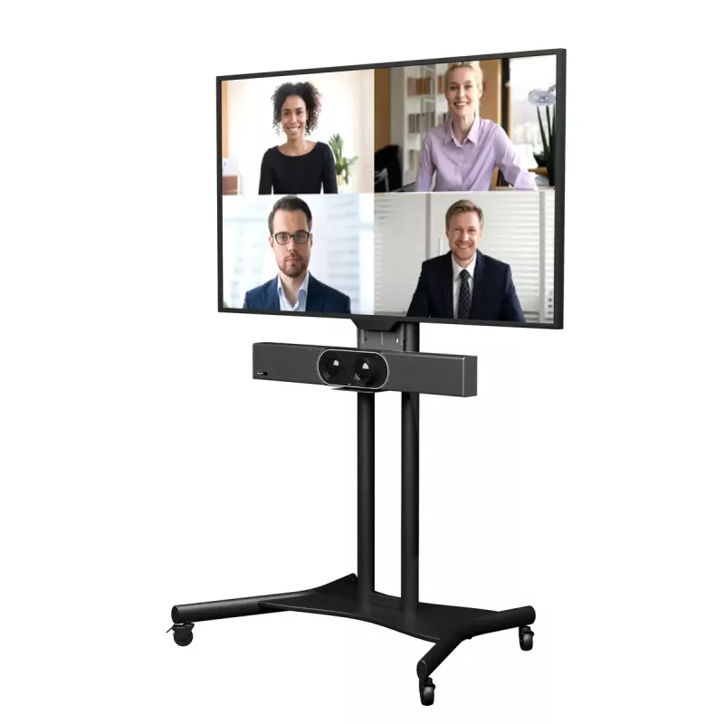 Sieninis laikiklis Yealink VCS-TVMount2 juodas