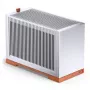 Jonsbo T9 Juoda kompiuterio korpusas Mini korpusas ITX PCIe 5.0 jungiamoji plokštė - juoda (T9 Juoda PCIE 5.0)